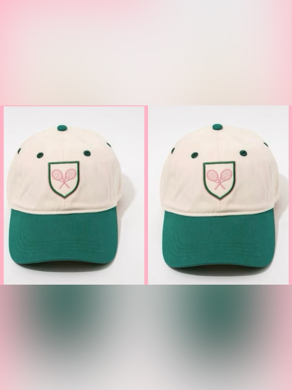 Two Frasier Sterling Tennis Hat